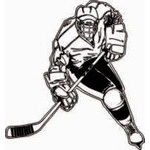 HP14 Hockey Sticker