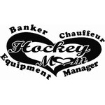 Hockey Mom Banker - Hockey Decal