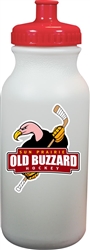 Old Buzzard Ice Ice Hockey Custom Water Bottle with team logo