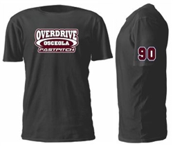 OSCEOLA Overdrive Fastpitch | Softball Custom  Baseball  T-shirts