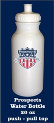 The Prospects Water Bottle with team logo