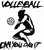 Customized Volleyball CAr Window Decal