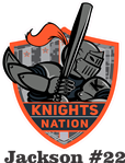 Knights Nation Custom Baseball Decals | Stickers for your Car Window