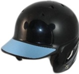Baseball helmet visor decals