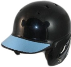 Baseball helmet visor decals