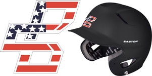 Bat Company Custom Baseball Helmet Decals