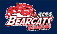 BGRA Bearcats Baseball Club Custom Baseball Decals | Stickers for your Car Window
