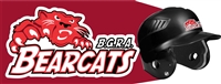 BGRA Bearcats Custom Baseball Helmet Decals