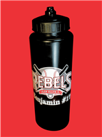 Glen Ellyn Rebels Baseball  Custom Water Bottle