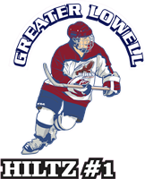 Greater Lowell Custom Hockey Decals for your Car
