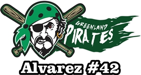 Greenland Pirates Youth Baseball Custom Baseball Decals | Stickers for your Car Window
