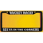 Custom Hockey License Plate Frame