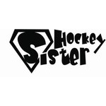 Hockey Sister Decal