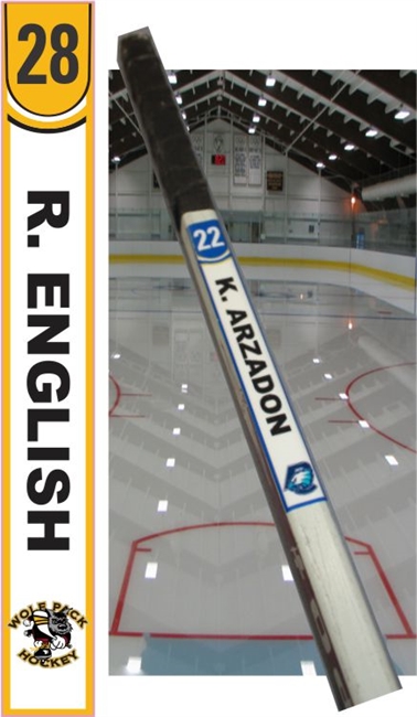 Hockey Stick Tags