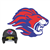 KC East Lions Baseball Helmet Decal