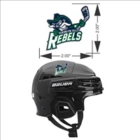 KVHA Rebels Helmet Decals