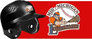 Mid Michigan Lumbermen Baseball Helmet Decals | Stickers