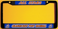 Orangecrest Pony Allstar License Plate Frames