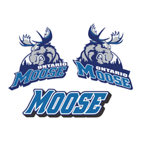 Ontario Moose Hockey Helmet Decals