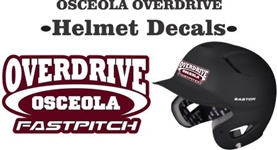 Baseball Helmet Decals | no set up charge | free sample