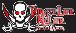 Palm Bay Pirates Football Decals Clings & Stickers