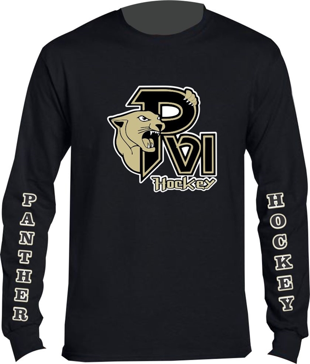 PVI Panthers Hockey Club Custom Hockey Long Sleeve T-Shirt
