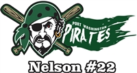 Port Washington Pirates Youth Baseball  Custom Baseball Decals | Stickers for your Car Window