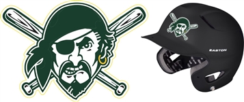 Port Washington Pirates Custom Baseball Batting Helmet Decals