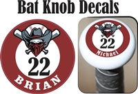 Rebels Baseball of Oregon Custom Bat Knob
