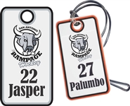 Jr Rampage Custom Hockey Bag Tags