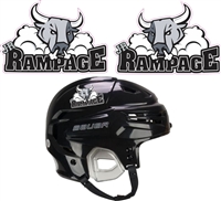 Custom Jr Rampage Hockey Helmet Decals