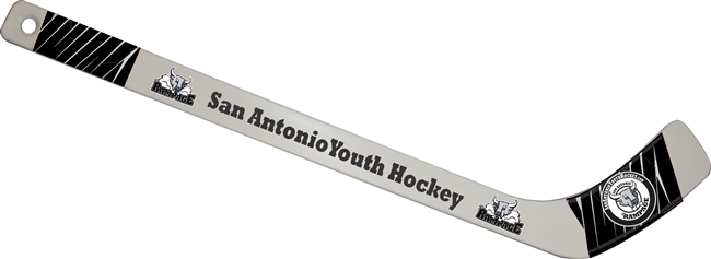 San Antonio Jr Rampage Hockey Mini Sticks