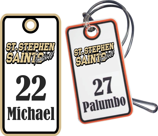 St Stephen Saints  Custom Bag Tags