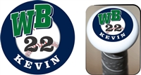 West Bend Bulldogs Baseball Custom Bat Knob