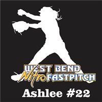 West Bend nitro Fastpitch Custom Baseball Decals | Stickers for your Car Window