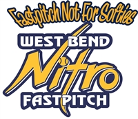 West Bend Nitro Fastpitch Custom Baseball Decals | Stickers for your Car Window