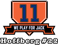 We Play For Jack Car Window Decal #1