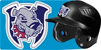 Wisconsin Rockhounds Baseball Helmet Decals