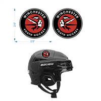 Winchester Youth Hockey Side Helmet Decals